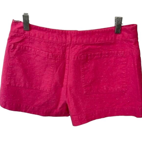 Kate Spade Saturday Shorts in Barbie Pink & White Speckles - Picture 2 of 6